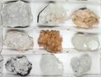 Mixed Indian Mineral & Crystal Flat - Pieces #95616-2